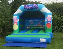 peppa pig  barking bouncy castle hire